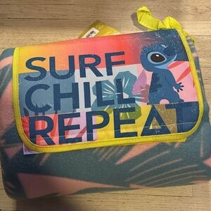 Children or pets Disney Stitch Picnic /beach Blanket New with tags